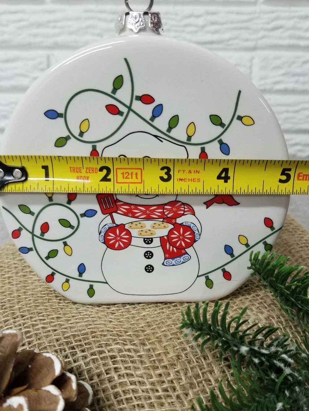 Temp-Tations Snowball Cookies Recipe Ornament